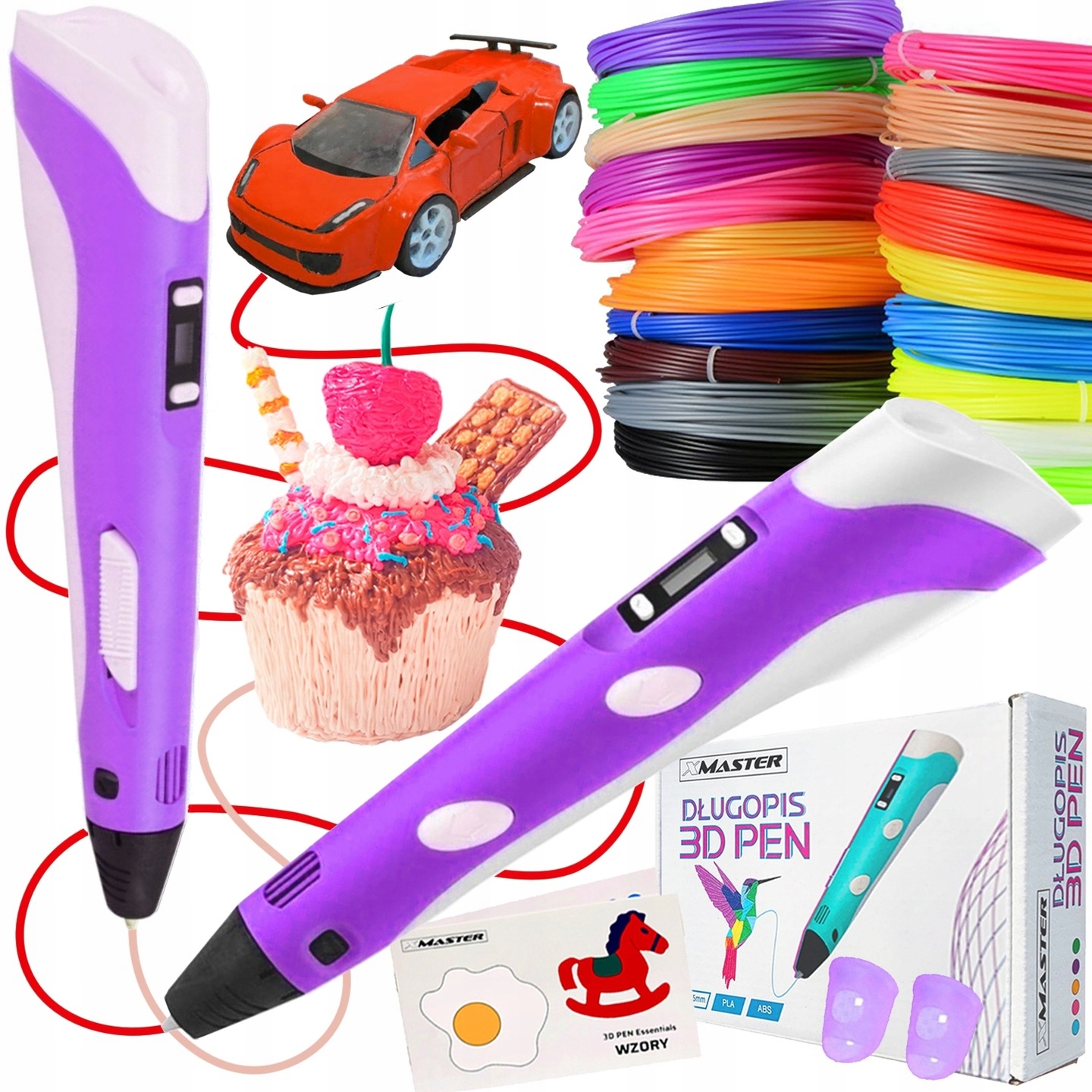 XMaster 3D PEN 2024 3D pero + 2 ďalšie produkty
